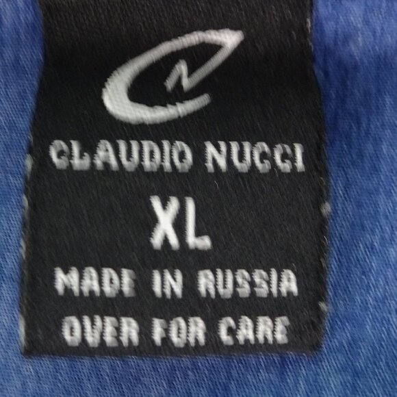Claudio Nucci Fancy Oriental Graphic Shirt X-Large - Picture 3 of 5